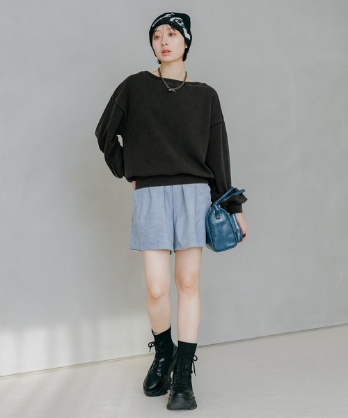 PAGEBOY（ページボーイ） スカート フェイクスエードキュロットパンツ