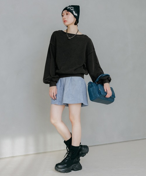 PAGEBOY（ページボーイ） スカート フェイクスエードキュロットパンツ