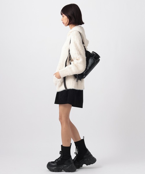 PAGEBOY（ページボーイ） スカート フェイクスエードキュロットパンツ