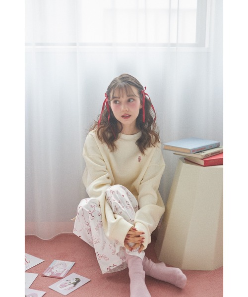 ★ＧＷ限定値下げ (5/6まで)★ZOMU マルチカラー トレーナー 絶滅危惧種 tocco closet（トッコ クローゼット） トレーナー スウェット 「momomi
