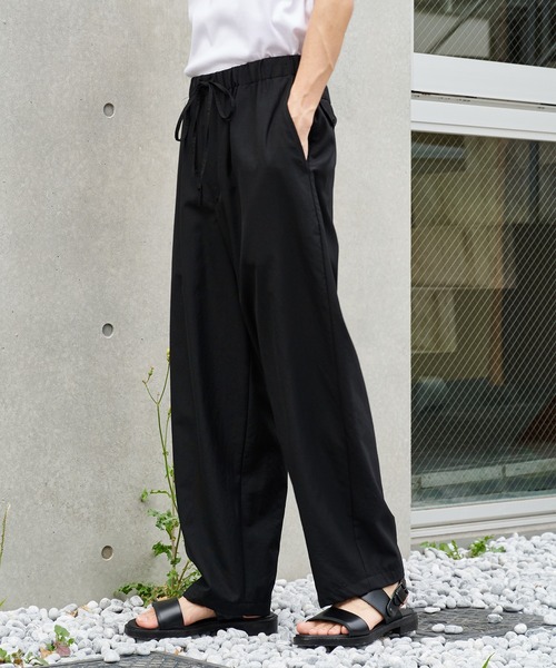 MARKAWARE マーカウェア ブラック ワイドスラックス markaware（マーカウェア） スラックス 「MARKAWARE/マーカウェア