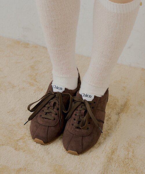 Chico（チコ） スニーカー インソールスエードスニーカー レディース