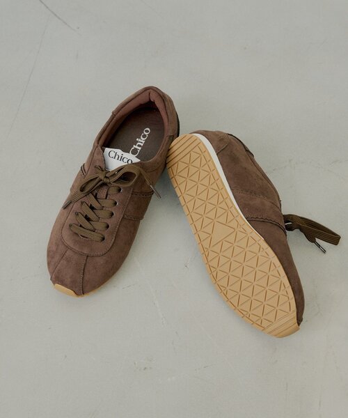 Chico（チコ） スニーカー インソールスエードスニーカー レディース