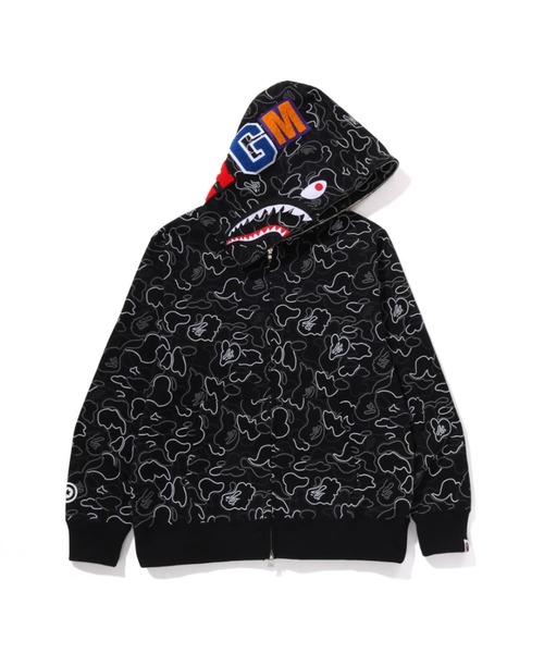 A BATHING APE（アベイシングエイプ） ジップアップパーカー MEDIUM