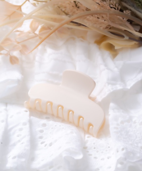 【新品・正規品】SKIMS バンスクリップ PEONY 箱付 TONE SELECT GOODS ヘアクリップ 「Peony/ピオニー」/アクリル 艶