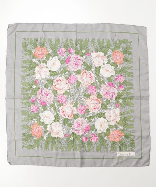 Christian Dior（クリスチャン・ディオール） シルク スカーフ