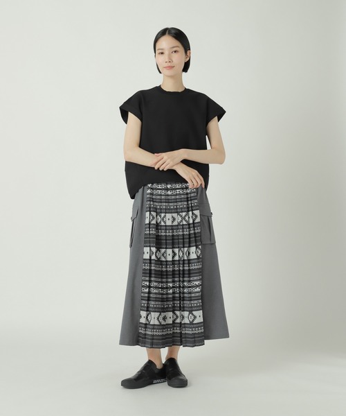 「ZUCCa」 ノースリーブニット M size グリーン レディース_画像6