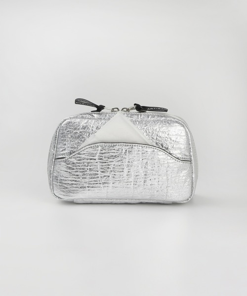 「ARTISAN&ARTIST」 ポーチ FREE シルバー レディース_画像9