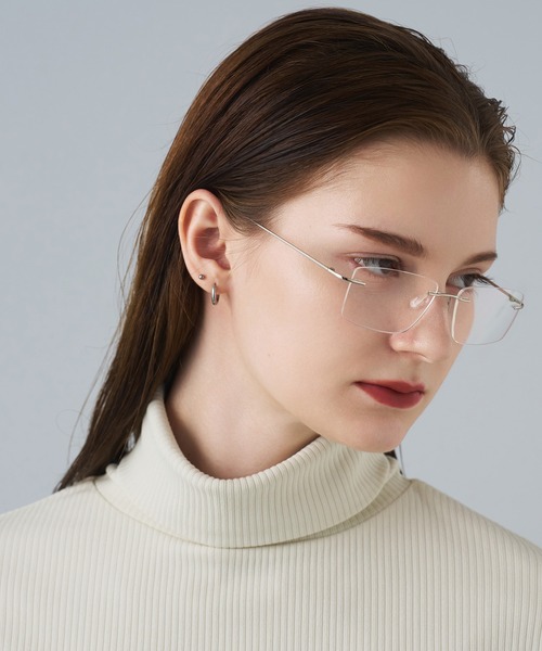 「NUEF 」 メガネ FREE シルバー レディース_画像3