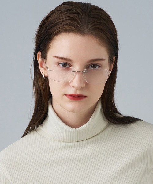 「NUEF 」 メガネ FREE シルバー レディース_画像8