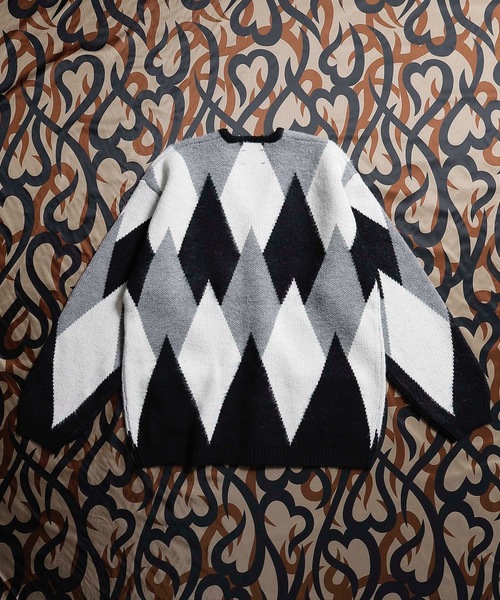 n（n） BY NUMBER （N）INE 「n(n) (N)INE」 ニットカーディガン L