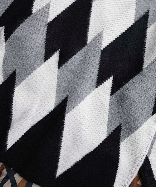 n（n） BY NUMBER （N）INE 「n(n) (N)INE」 ニットカーディガン L