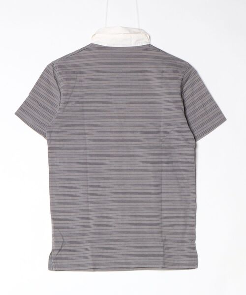 BURBERRY BLACK LABEL（バーバリーブラックレーベル） ボーダー柄半袖 