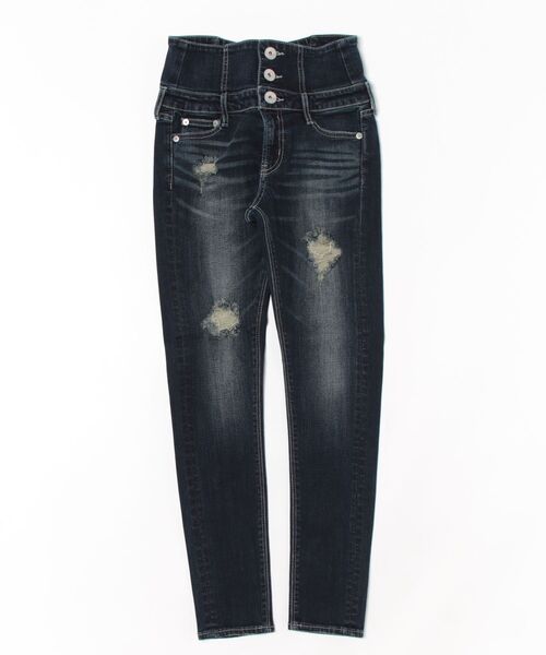 GYDA（ジェイダ） デニムパンツ SMALL インディゴブルー レディース