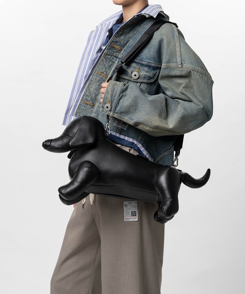 ショルダーバッグ DOLLS”  Dachshund Shoulder Bag メンズの画像