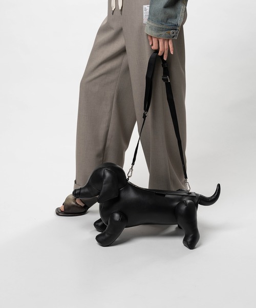 ショルダーバッグ DOLLS”  Dachshund Shoulder Bag メンズの画像