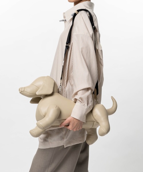 ショルダーバッグ DOLLS”  Dachshund Shoulder Bag メンズの画像