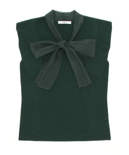 「SNIDEL」 ノースリーブニット FREE グリーン レディース_画像2