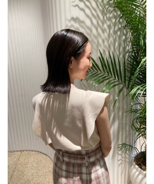 「SNIDEL」 ノースリーブニット FREE グリーン レディース_画像8