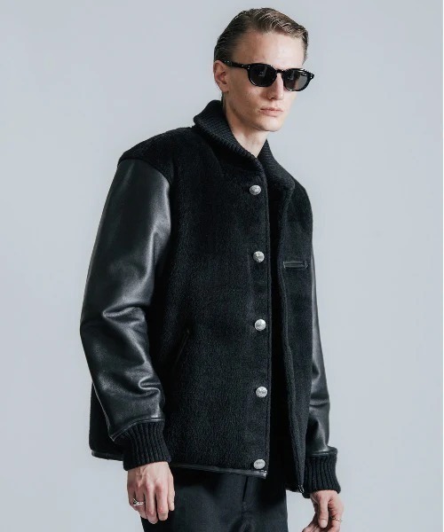 ブルゾン アウター CRIMIE/クライミー/ALPACA AWARD CONCHO JACKET/アルパカアワード コンチョ ジャケット メンズの画像