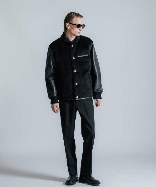 ブルゾン アウター CRIMIE/クライミー/ALPACA AWARD CONCHO JACKET/アルパカアワード コンチョ ジャケット メンズの画像
