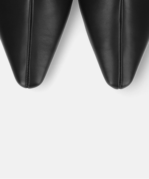 「MAMIAN」 ロングブーツ M ブラック レディース_画像5