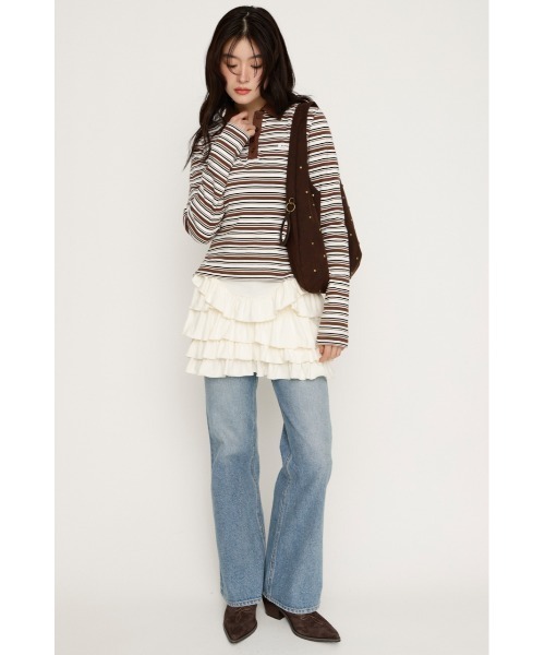 SLY（スライ） ジーンズ デニム デニムパンツ MICHIXSLY JW STRAIGHT