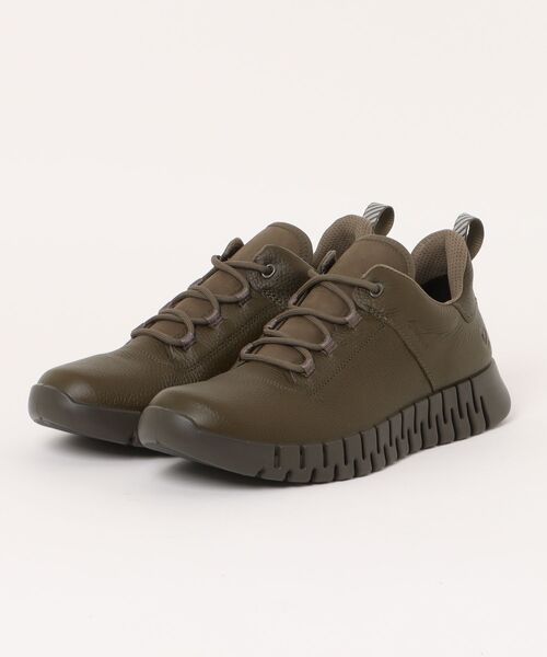 ecco（エコー） スニーカー ECCO GRUUV メンズ 本革 スニーカー GORE