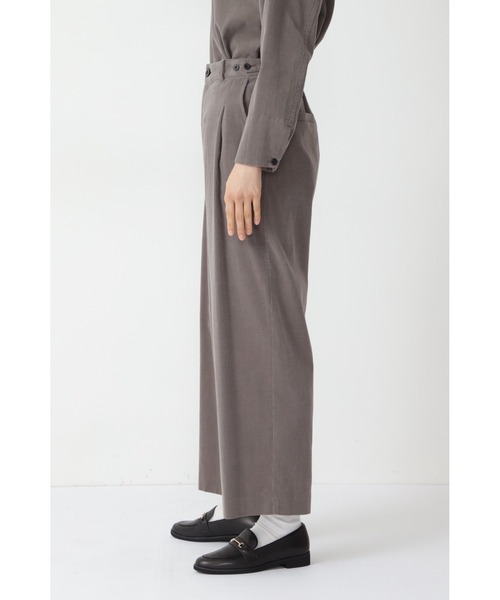 「human woman」 コーデュロイパンツ MEDIUM ダークベージュ レディース_画像8