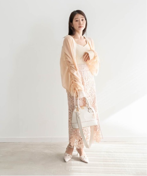 「RANDA」 長袖ブラウス FREE ホワイト レディース_画像6