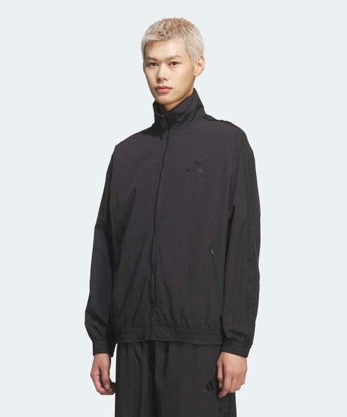 値下げ可 アディダス Mサイズ トラックジャケット ジャージ ルーズフィット adidas（アディダス） ジャージ adidas TEAMS ルーズフィット クロス