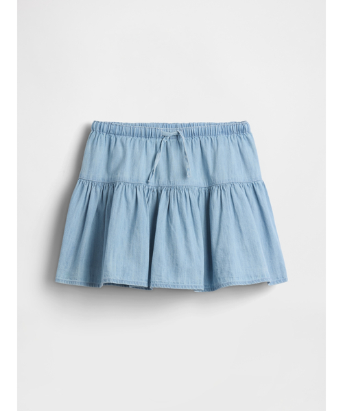 GAP（ギャップ） スカート デニム ティアード ミニスカート・スコート