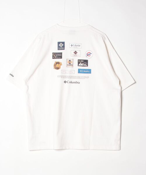 Columbia（コロンビア） tシャツ 「Columbia」スタックブルック
