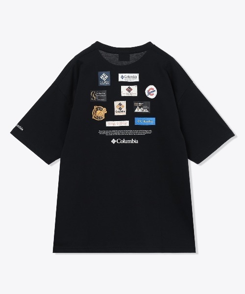 Columbia（コロンビア） tシャツ 「Columbia」スタックブルック