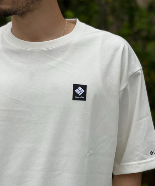 Columbia（コロンビア） tシャツ 「Columbia」スタックブルック