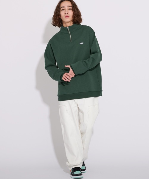 「FCMM」 スウェットカットソー MEDIUM グリーン メンズ_画像7