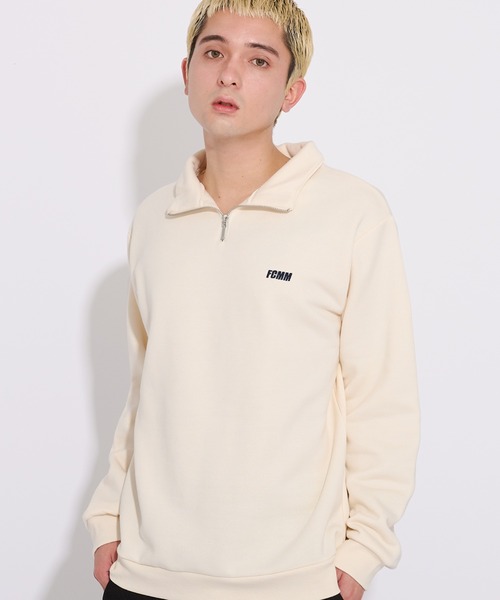 「FCMM」 スウェットカットソー MEDIUM グリーン メンズ_画像9