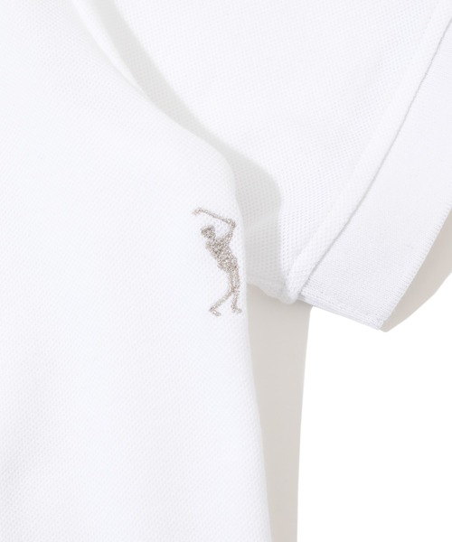 MARK&LONA（マークアンドロナ） ポロシャツ Gauge Camouflage Jacquard