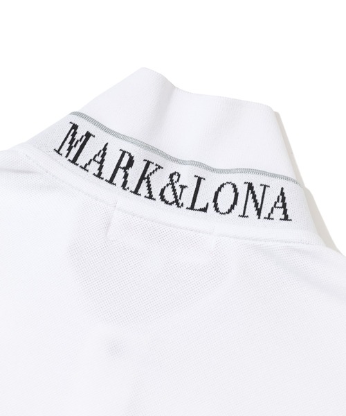 MARK&LONA（マークアンドロナ） ポロシャツ Gauge Camouflage Jacquard