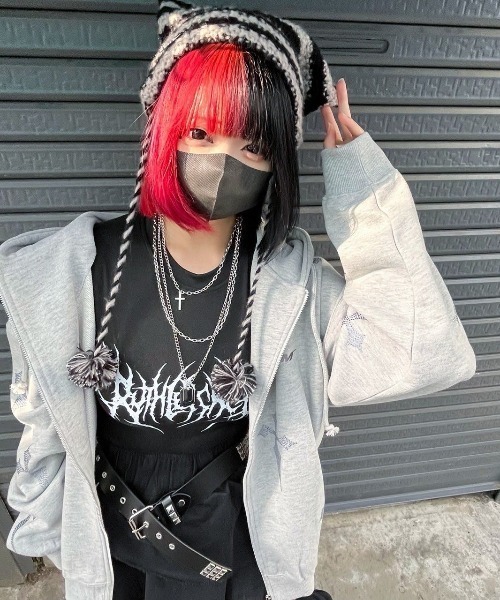 「NOVESSEL」 半袖Tシャツ FREE ホワイト レディース_画像5