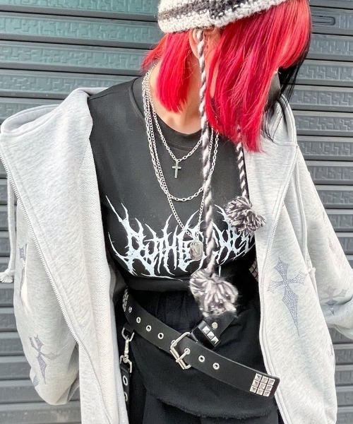 「NOVESSEL」 半袖Tシャツ FREE ホワイト レディース_画像7