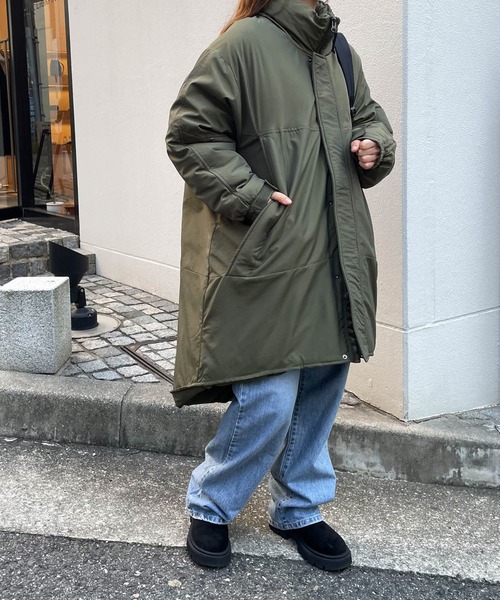 「CANAL JEAN」 「El mar」コート LARGE ブラック レディース