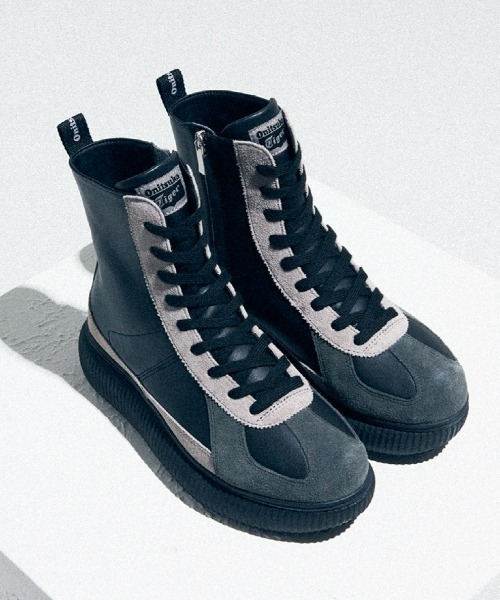 Onitsuka Tiger（オニツカタイガー） ブーツ 25 ブラック レディース