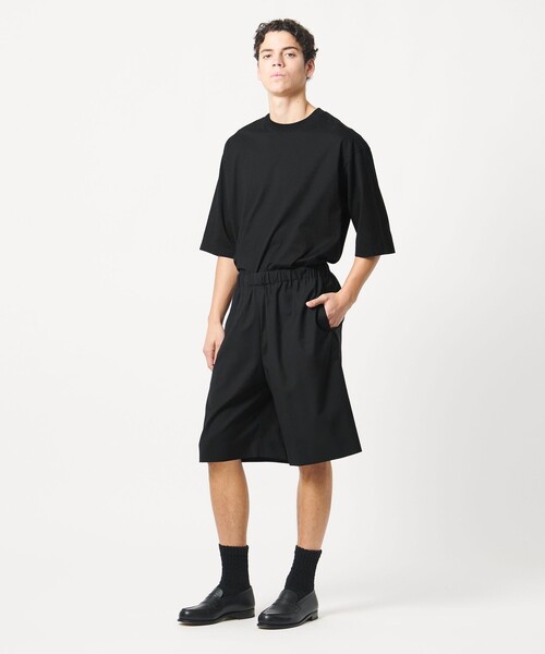 LOEFF トロピカルウール　ハーフパンツ LOEFF（ロエフ） ハーフパンツ ワイドパンツ パンツ 短パン 「LOEFF