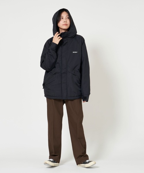「WILD THINGS」 マウンテンパーカー L ブラック レディースの画像