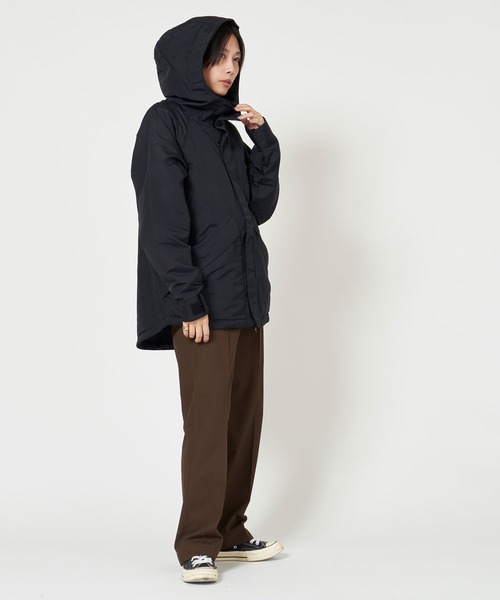 「WILD THINGS」 マウンテンパーカー L ブラック レディースの画像