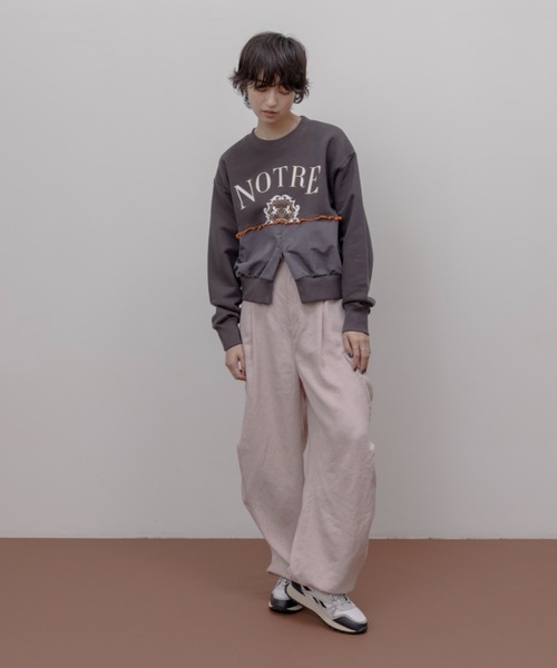「Eimee Law」 スウェットカットソー FREE グレー レディースの画像