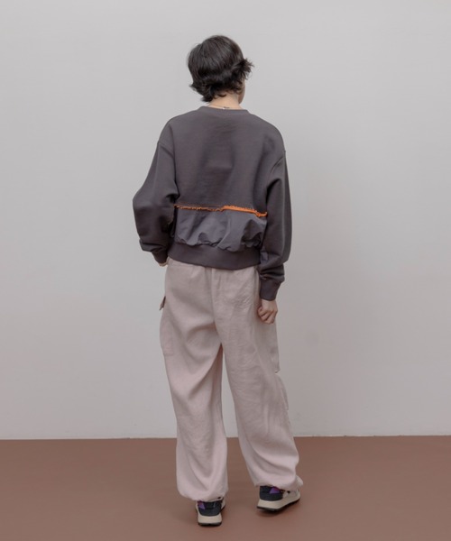 「Eimee Law」 スウェットカットソー FREE グレー レディースの画像