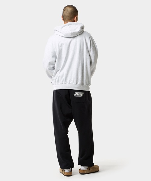 HUF（ハフ） ジップアップパーカー XX-LARGE ブラック メンズ