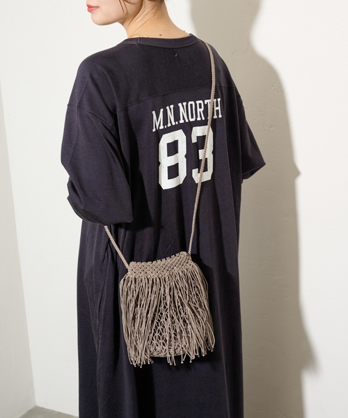 「The Bagmati」 ショルダーバッグ FREE チャコールグレー レディース_画像6